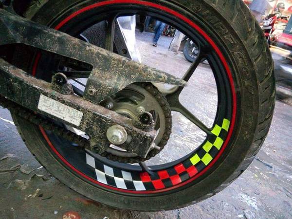 Bike Rim Stcker
