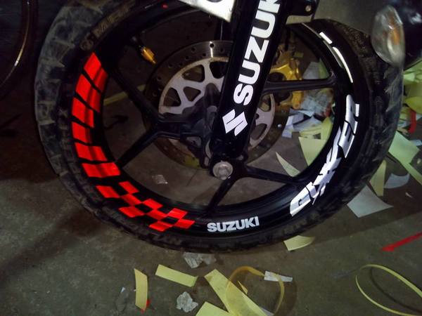 Bike Rim Stcker