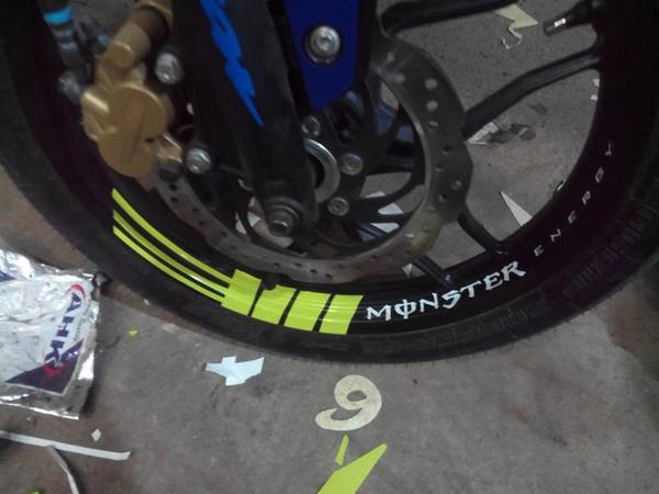 Bike Rim Stcker