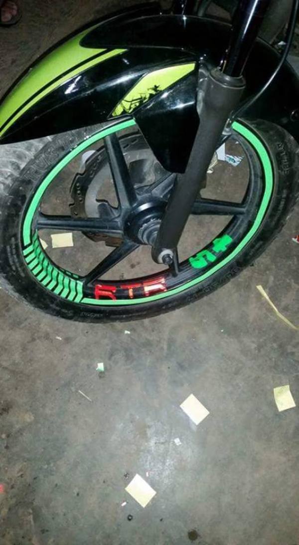 Bike Rim Stcker
