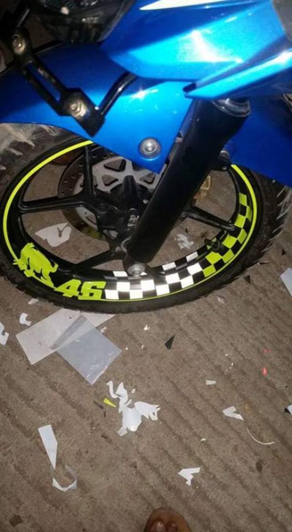 Bike Rim Sticker