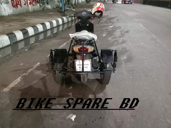 Extra two wheels for Scooty