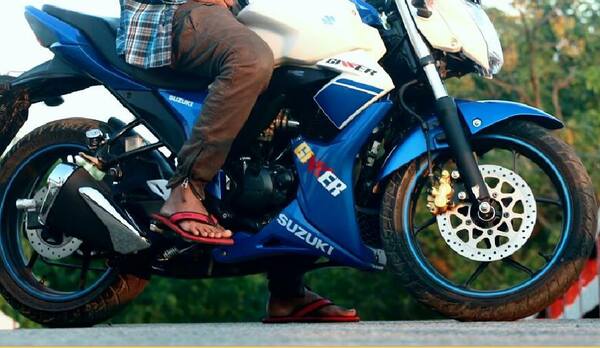 Gixxer SF engine guard for GIXXER