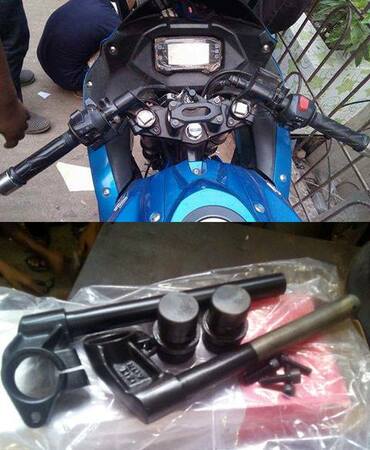 R15 V2 Handle Setup for Gixxer, SF, Fzs, Fzs fi v2/v3, Fazer v1, Fazer fi v2
