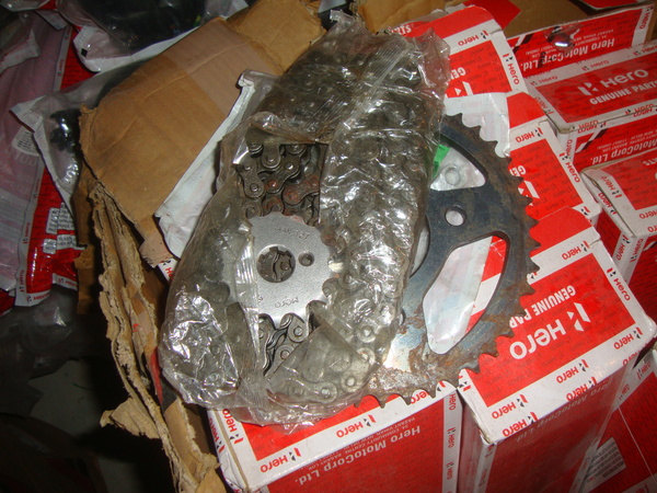 HUNK, IGNITOR,BIKE CHAIN SPOCKET SET
