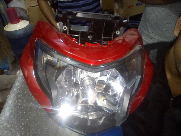 4V HEADLIGHT COMPLETE