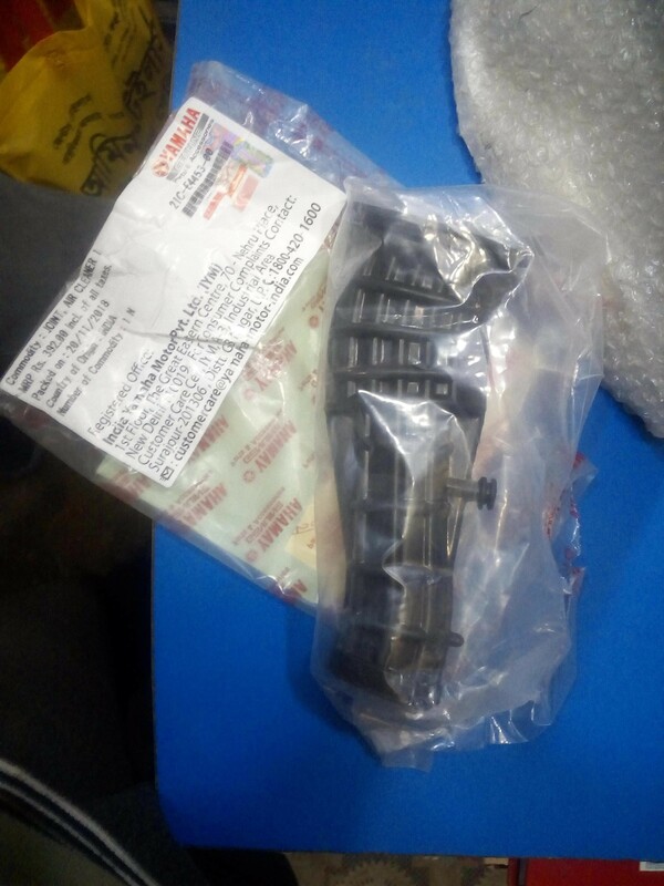 FZ-S AIR FILTER PIPE