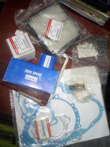 GIXXER OR SF GASKET, BREAK SHOW,AIR FILTER