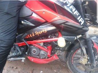 Pulsar ns160 Modified Crush Guard
