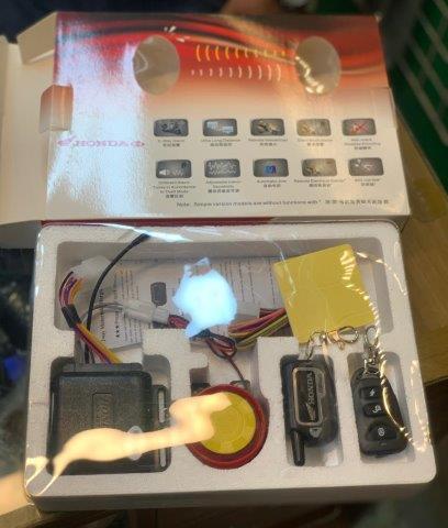UNIVERSAL SECURITY ALARM FOR ALL BIKE