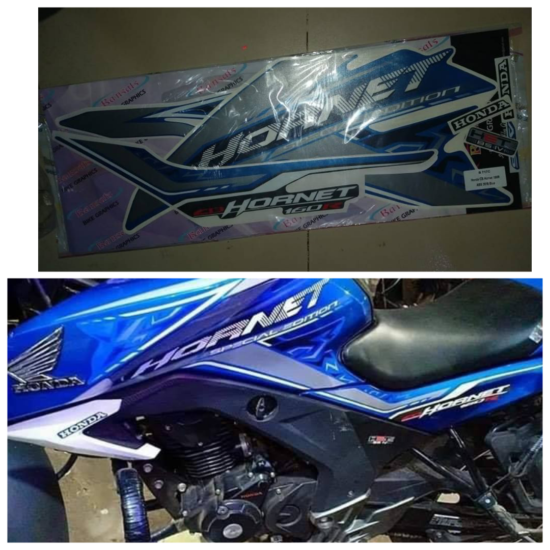 Hornet Full Set Sticker SP Edition Blue colour