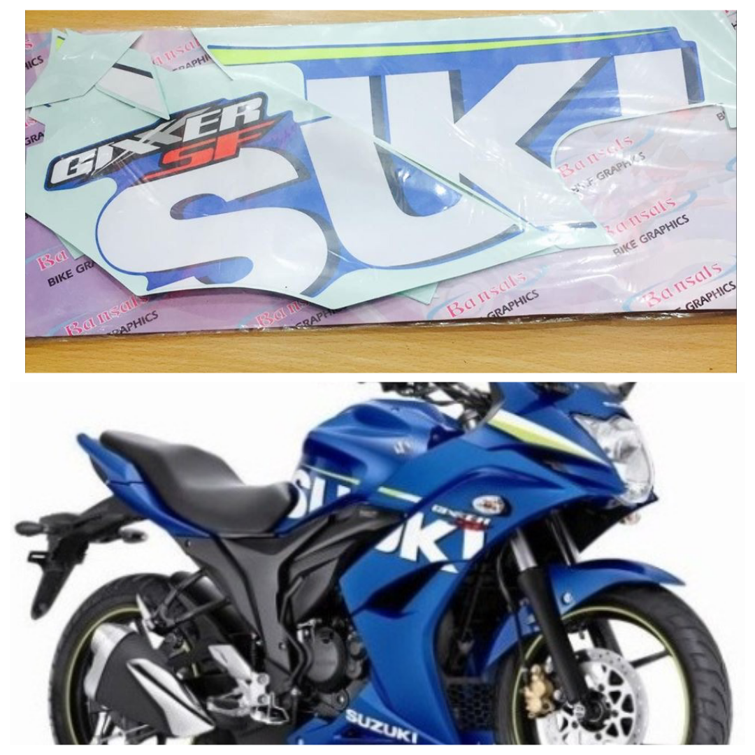 Gixxer SF old model full sticker