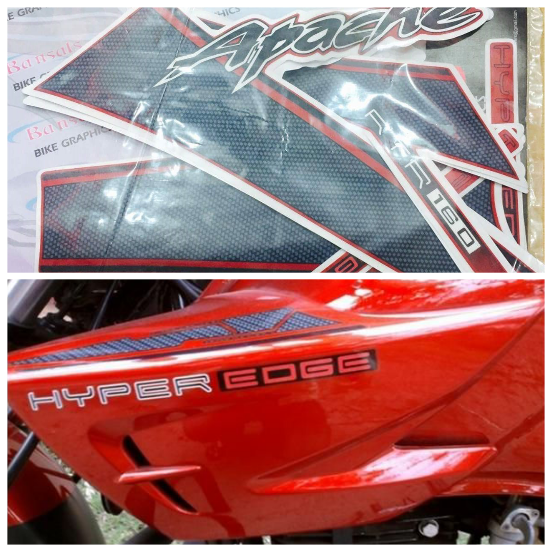 Apache RTR Set Sticker