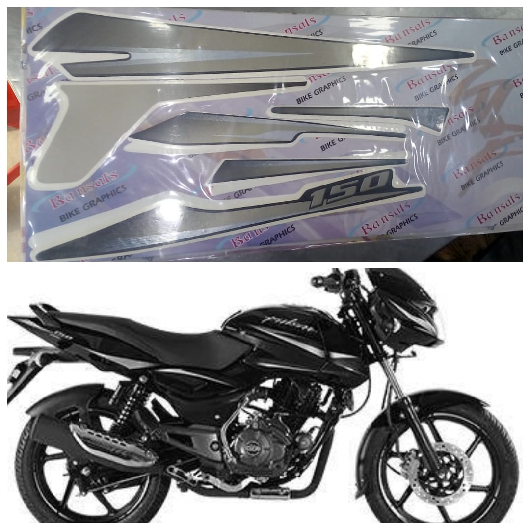 Pulsar ug 7 Black tank full set sticker