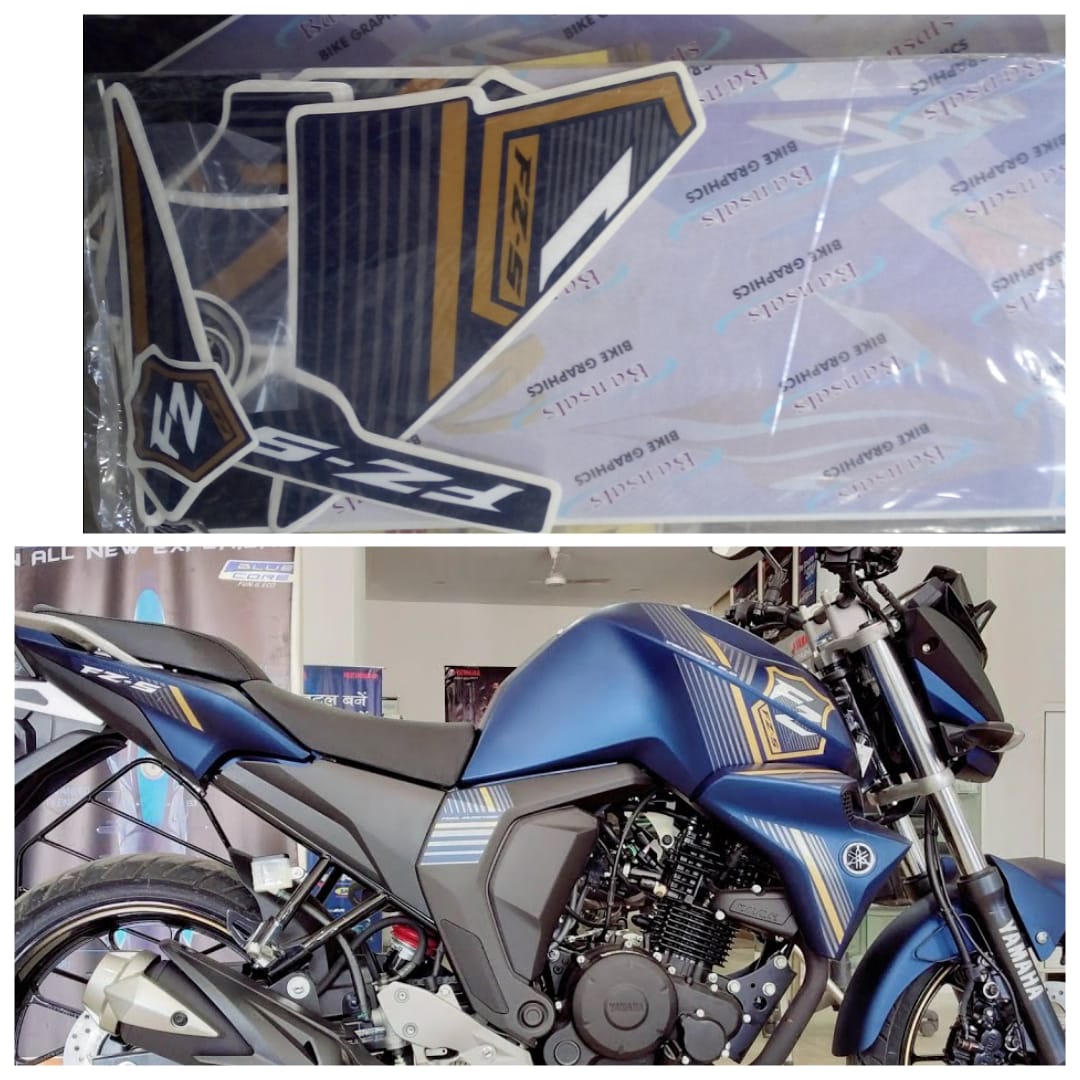Fzs v2 Armada Blue full set sticker