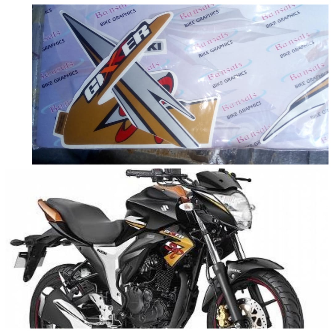 Gixxer Sp old full set sticker
