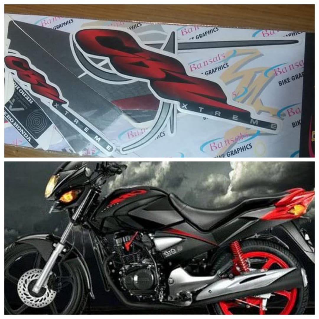 hero honda cbz sticker