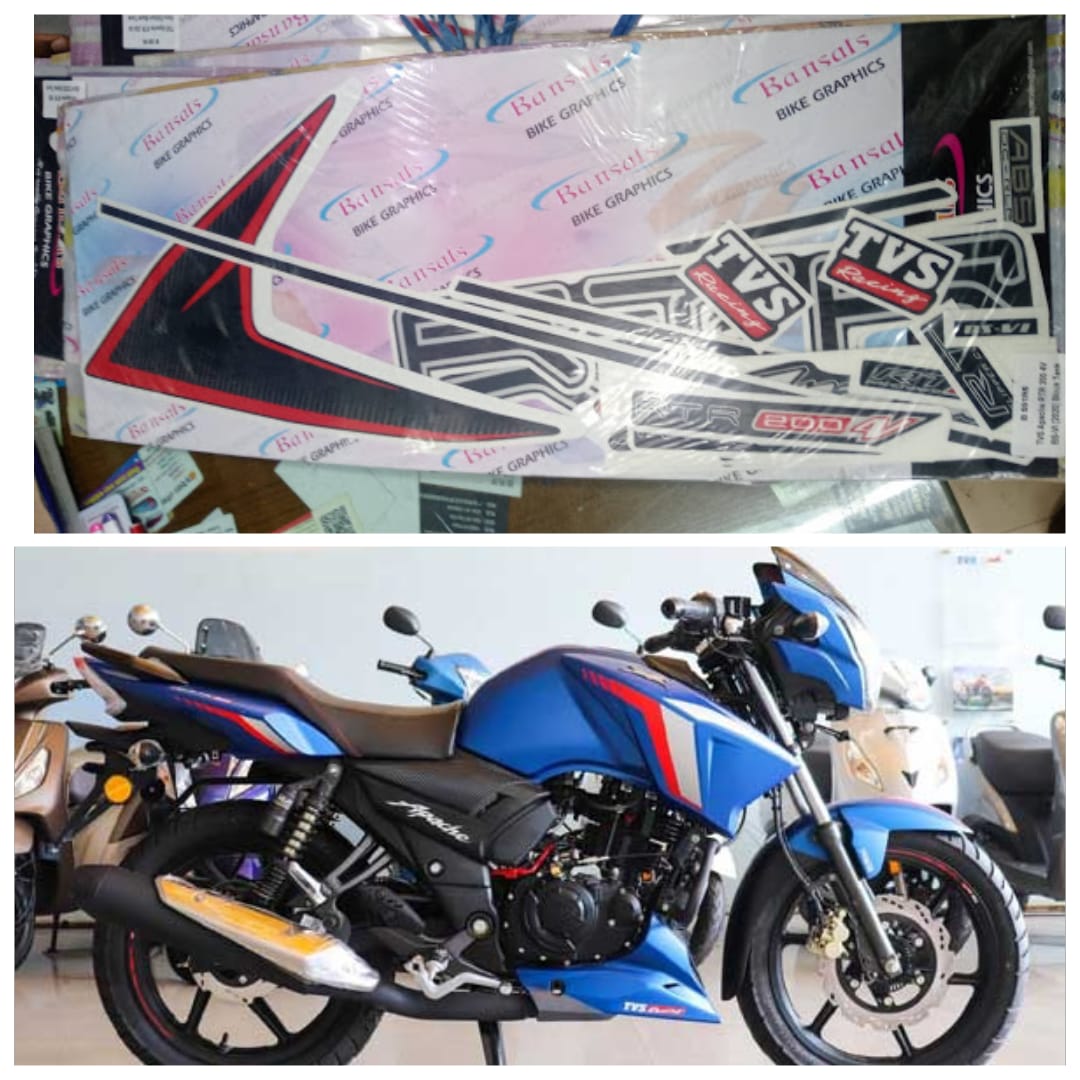 Rtr new model full set sticker