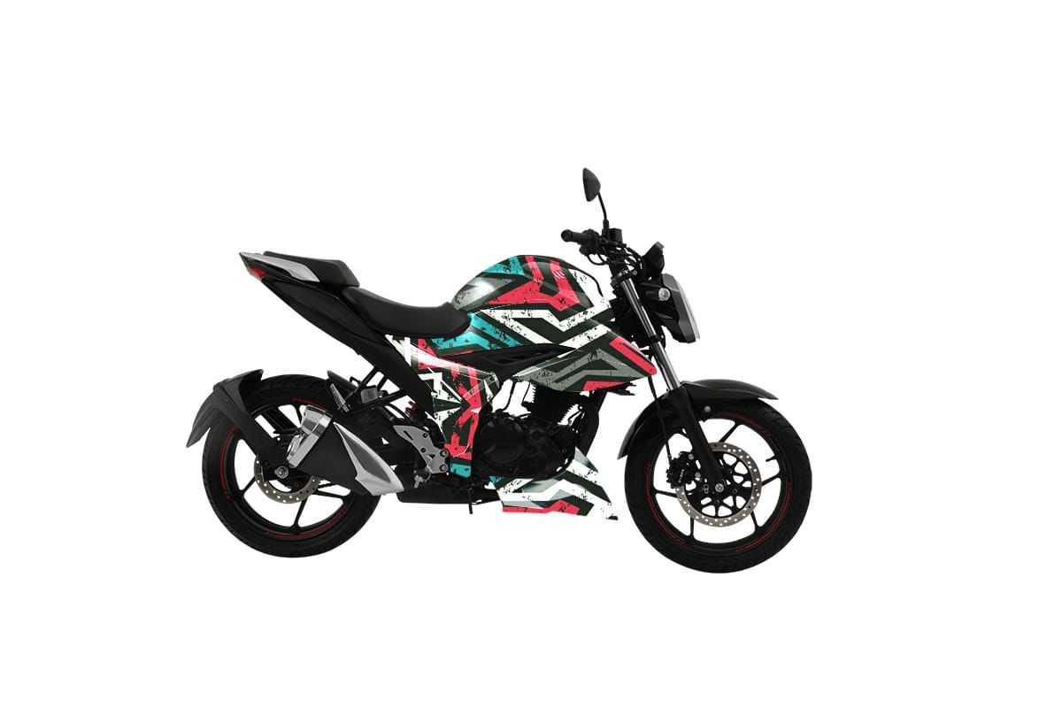 Gixxer Fi Modified set Sticker