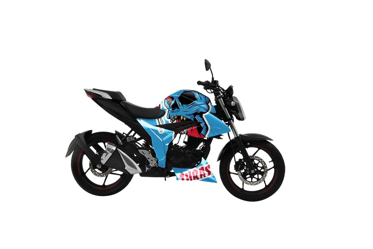 Gixxer Fi Modified set Sticker