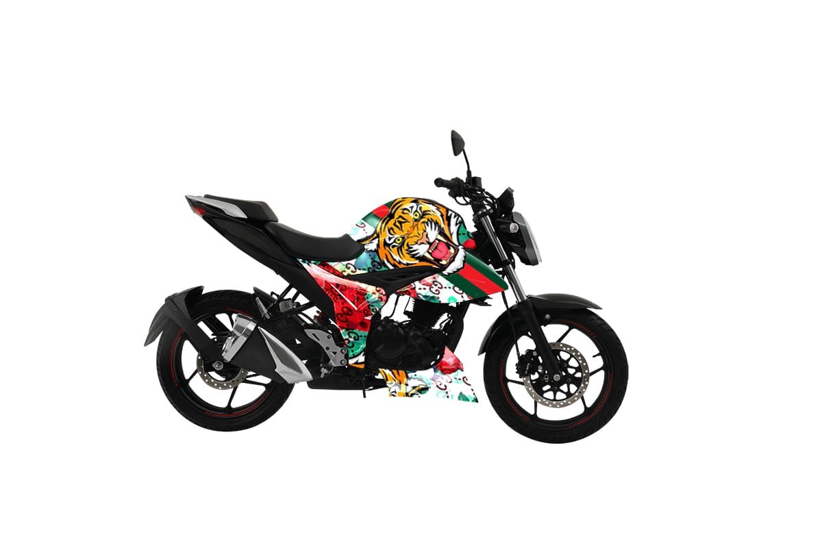 Gixxer Fi Modified set Sticker