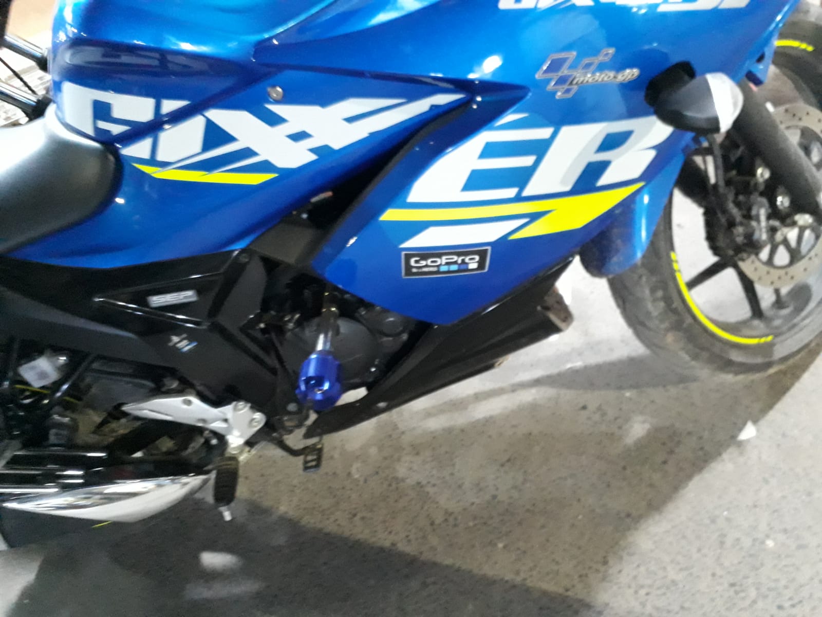 Sf FI BLUE Modified set Sticker