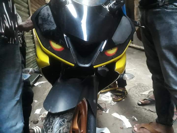 R15 v3 Headlight Sticker