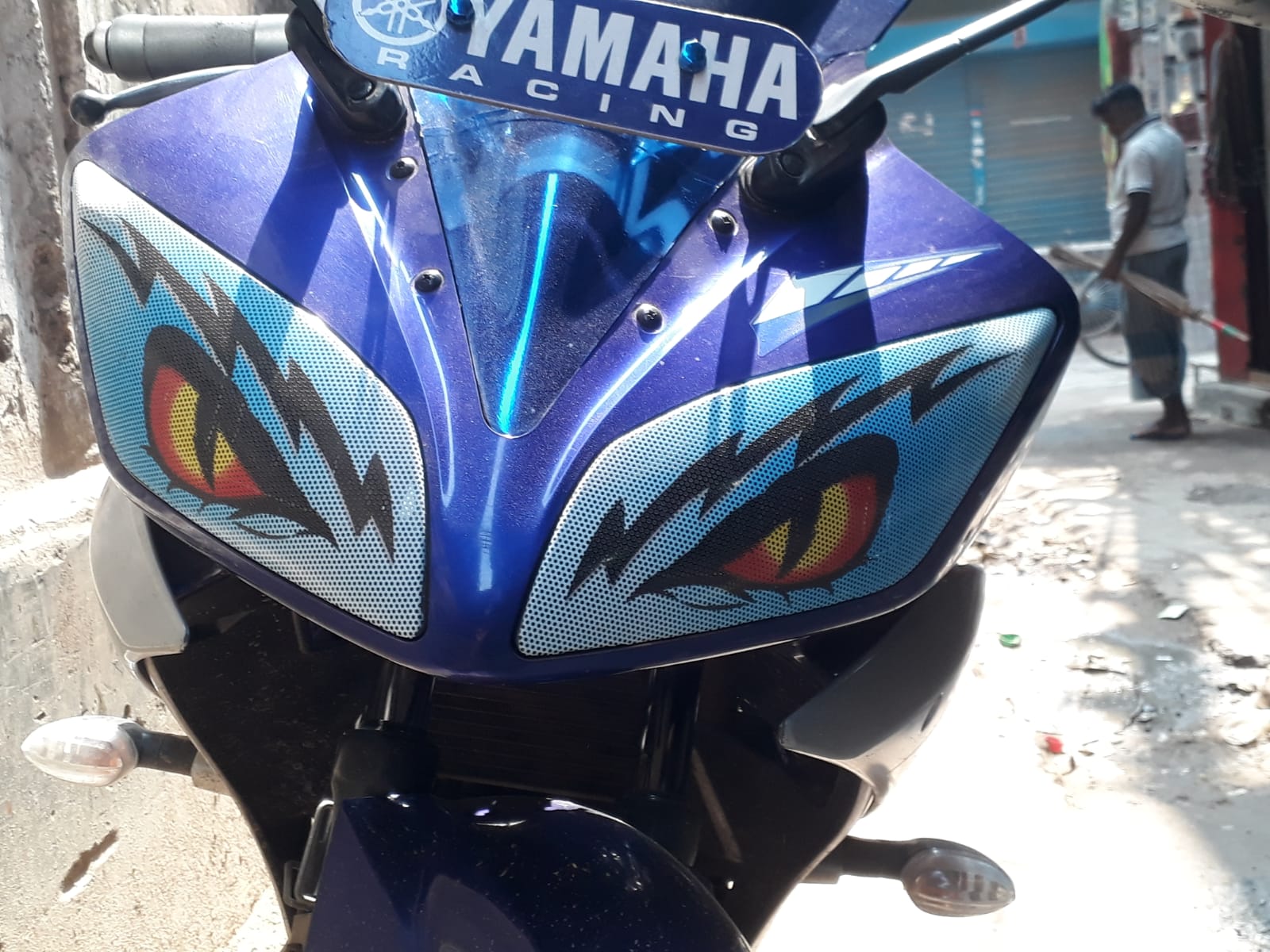 R15 v2 Headlight Sticker