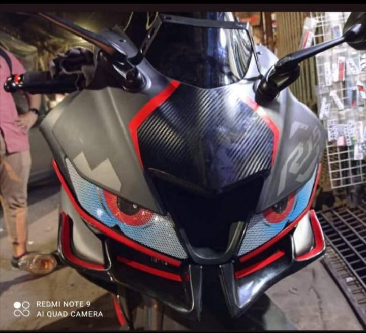 R15 v3 Headlight Sticker