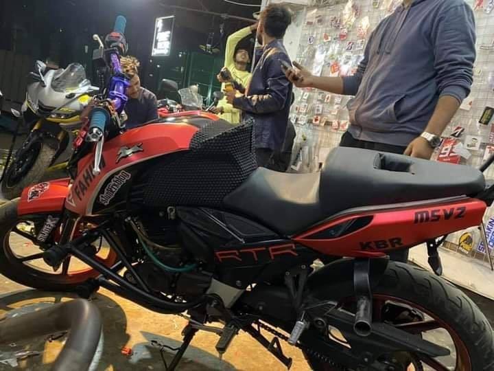4Vbike  SEAT COVER modification