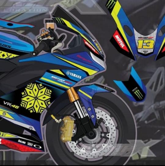Dical graphics laser cutting sticker for R15V3
