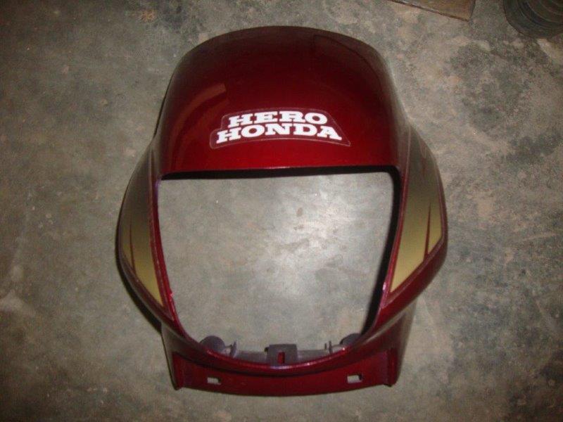 HERO SPLENDOR FEARING RED COLOUR