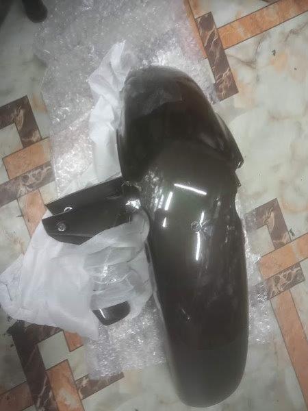 HUNK BIKE FRONT MUDGUARD BLACK COLOUR