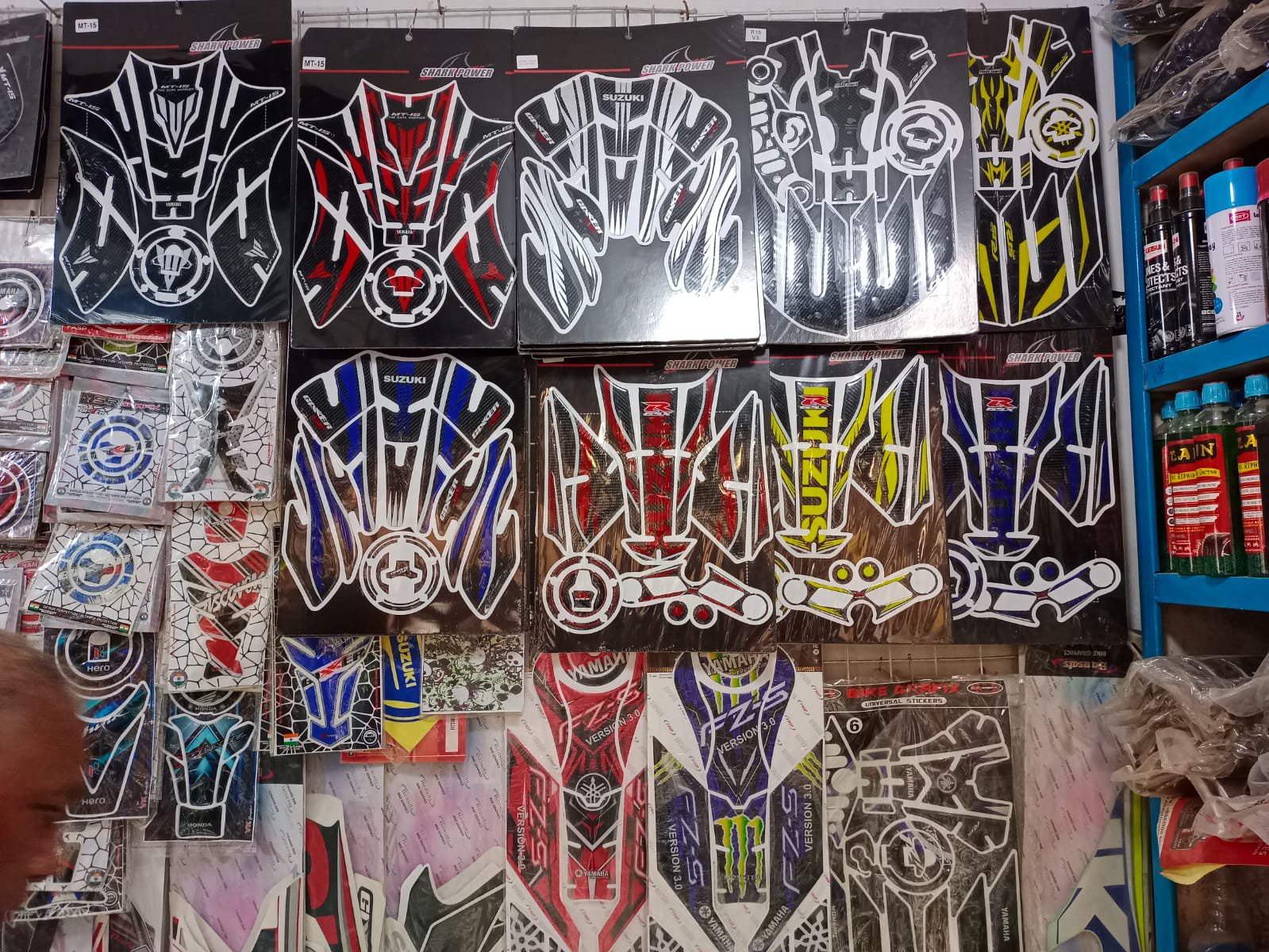 All Bike tank pad sticker