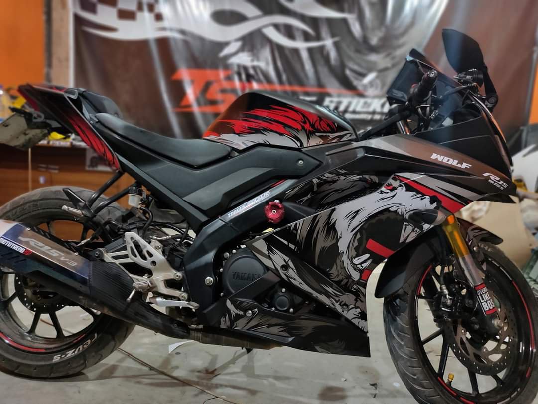 R15 V3 Wolf graphics full set sticker