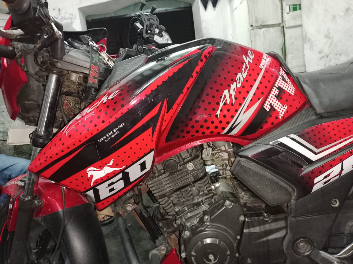 RTR 2v bike graphics full set sticker