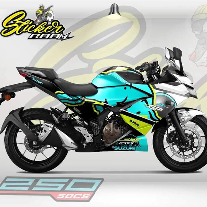 Gixxer Sf Fi full graphics sticker