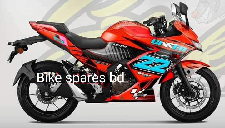 Gixxer SF new model graphics full set sticker