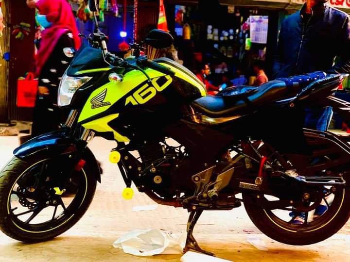 Horner bike cutting full bike sticker green colour