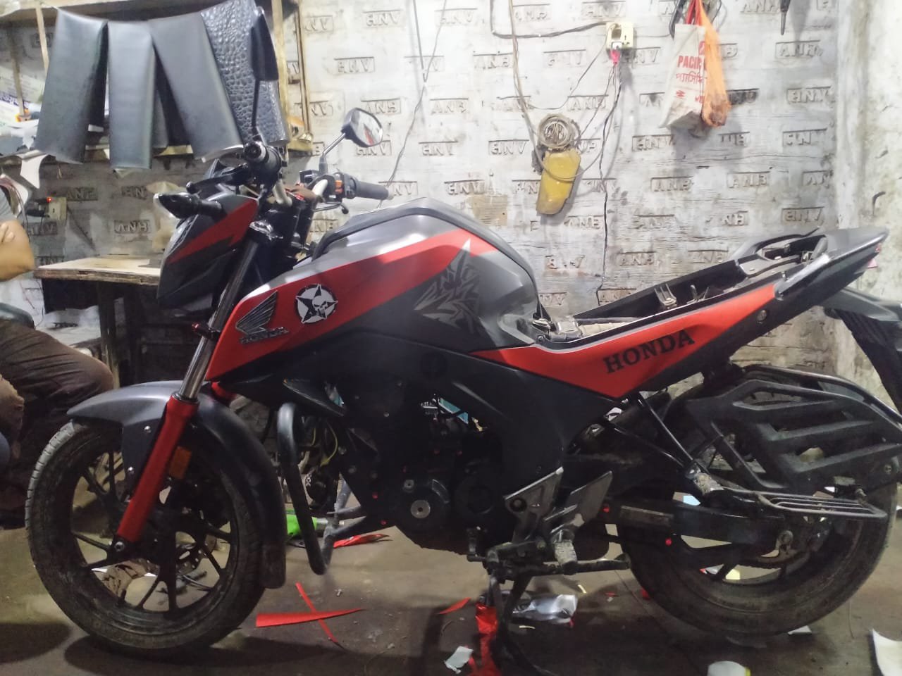 Hornet bike cutting full set sticker