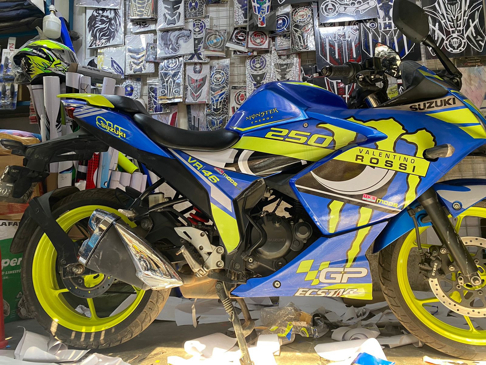 SF fi new model decal full set sticker