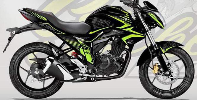 Gixxer old  model decal sticker