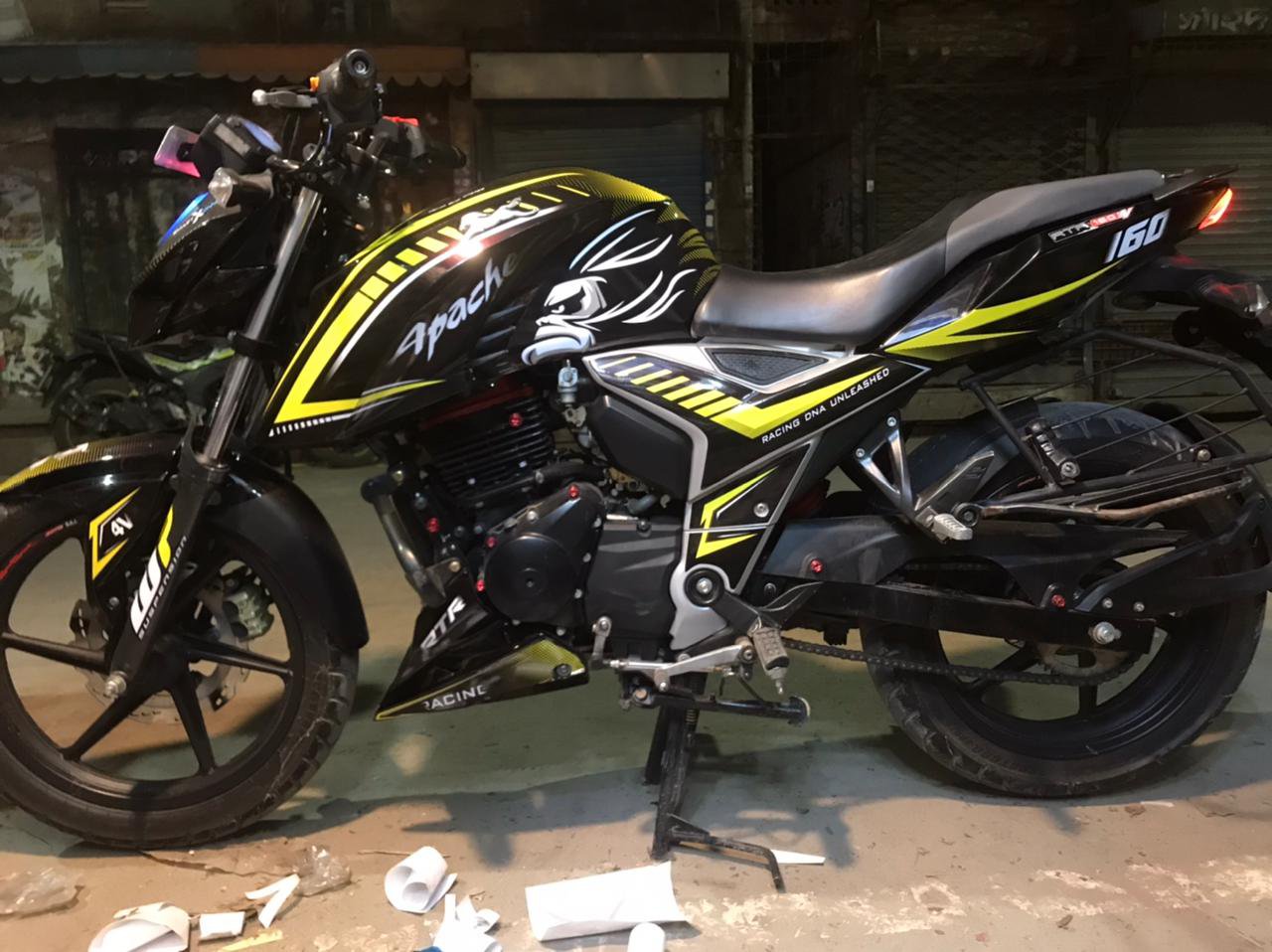 4v new model decal full set sticker