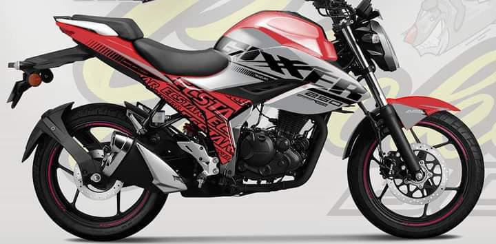 Suzuki Gixxer Fi Modified Stickers