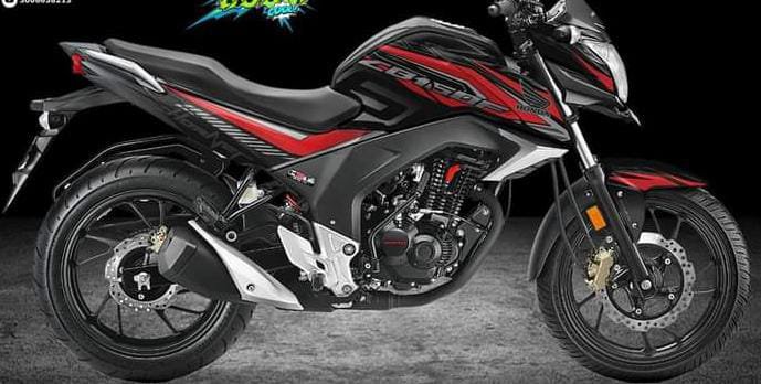 Hornet new premium decal red colour full set sticker