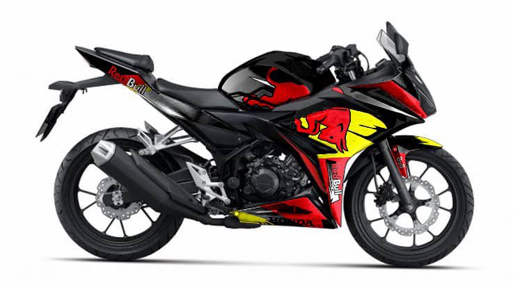 CBR red bull decal sticker