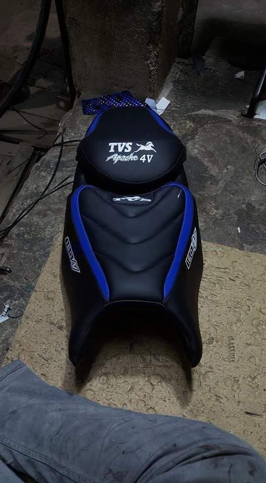 4v double part seat modification