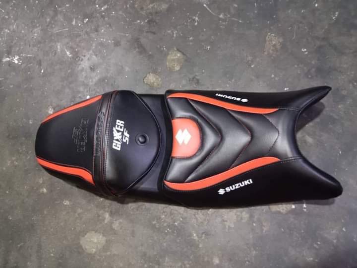 Gixxer SF seat cover double part