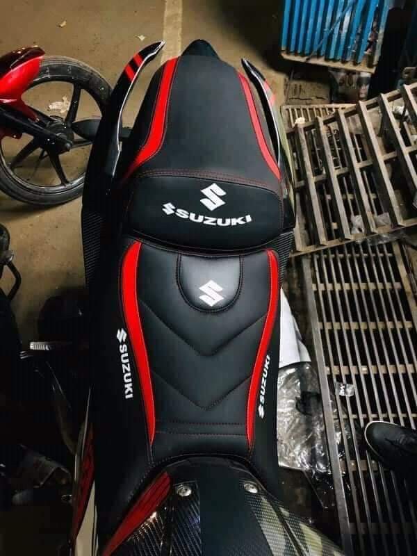 Suzuki SF Fi seat cover red