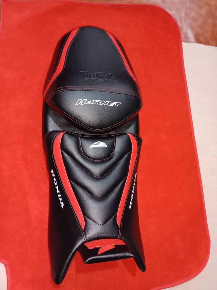 Honda Hornet seat cover modification double part